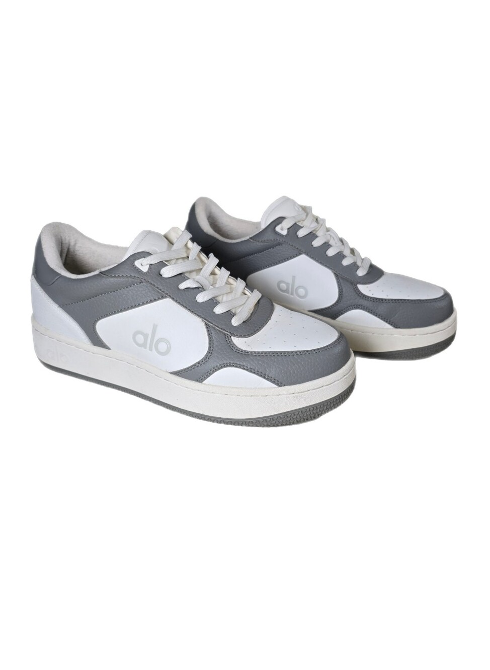 Alo Yoga Recovery Mode Sneaker Unisex Men's 8 Women's 9.5 Grey White A0685U EUC